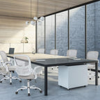 Sweetcrispy Office Computer Desk Chair, Ergonomic Mid-Back Mesh Rolling Work - Image 7