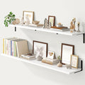 Fun Memories Deep Floating Shelves, 55W x 8D Floating Shelves Set of 2 by FunMemories