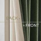 MIULEE 100% Blackout Linen Curtains - Image 6
