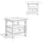 SIMPLIHOME Warm Shaker End Table - Image 10