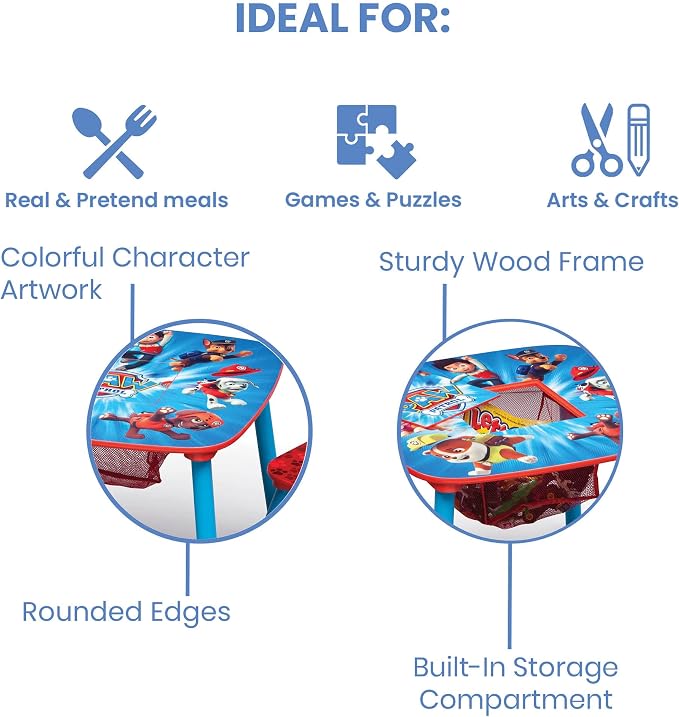 Delta Children Kids Table and Chair Set - Image 3