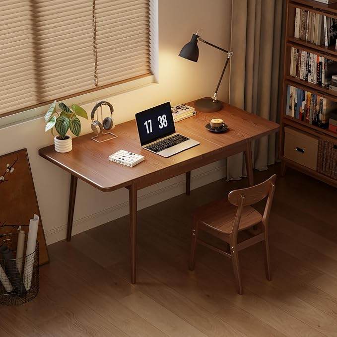 Muwuele Solid Wood Extendable Dining Table - Image 8