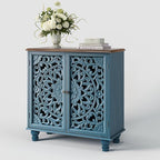 JOINICE Blue Accent Cabinet - Image 8