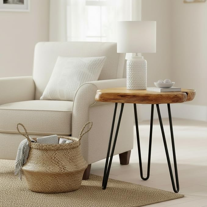WELLAND Live Edge Side Table - Image 4