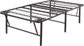 Amazon Basics Foldable Metal Platform Bed Frame, Noise-Free Mattress Foundation by AmazonBasics