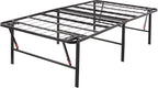 Amazon Basics Foldable Metal Platform Bed Frame, Noise-Free Mattress Foundation by AmazonBasics