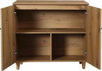 WAMPAT TV Stand Cabinets for 120+ Inches TVs, 4-in-1 Wood Media Console Table - Image 6