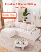 VEVOR Modular Sectional Sofa, Sectional Couch - Image 7