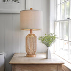 OYEARS 21" Boho Table Lamps Set of 2 - Image 6