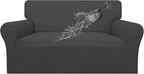 Easy-Going 100% Waterproof Loveseat Couch Cover Stretch Jacquard Sofa Cover | by Easy-Going
