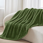 BEDELITE Ribbed Twin Blanket for Couch & Bed, Warm Yet Lightweight, Ribbed - Image 7