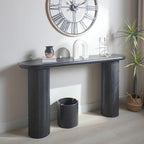 56" Wood Console Table for Entryway, Modern Sofa Table for Living Room - Image 4