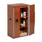 ECR4Kids Wooden Pretend Play Kitchen Refrigerator - Image 12
