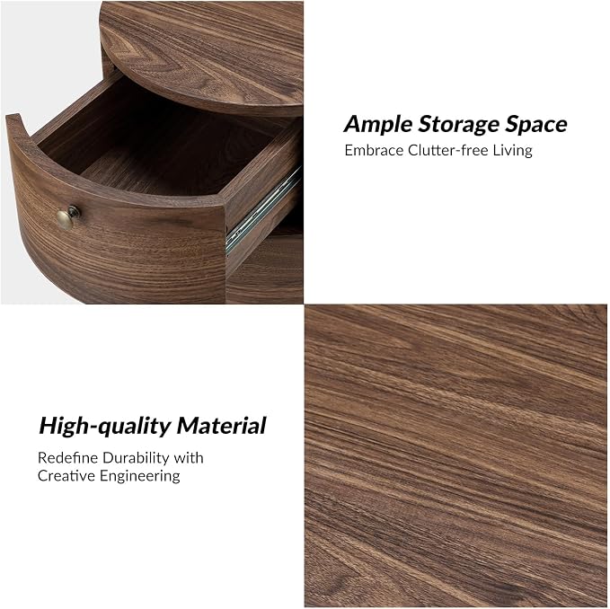 HULALA HOME Round End Table - Image 5