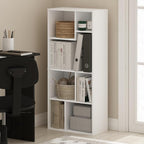 Furinno DALY Book Shelf, 7-Cube Bookshelf, Cube Storage Organizer Bookcase - Image 2