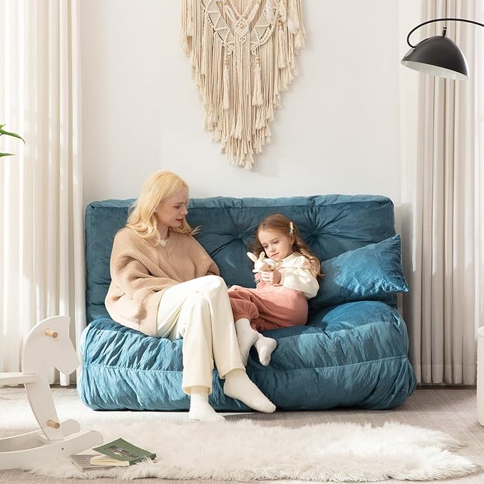 Folding Sofa Bed, Convertible Sleeper Chair - Image 7