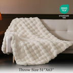 BENVWE Faux Fur Throw Blanket for Couch - Image 2