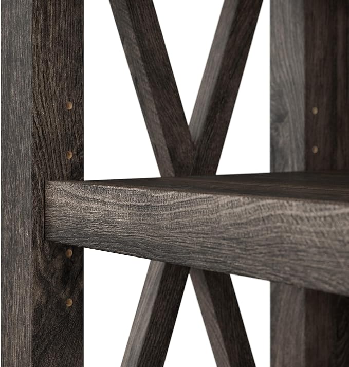 Bush Home Tall 5 Shelf Bookcase - Image 8