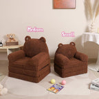 MOMCAYWEX Kids Sofa, Sherpa Couch - Image 6