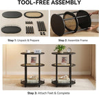 Small Rattan Side/Accent Table - Image 7