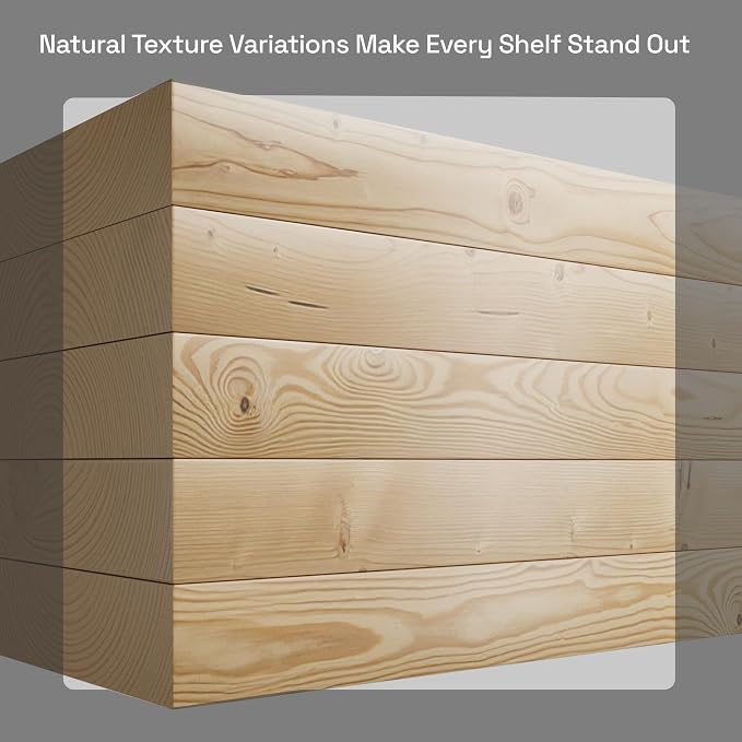 BAOBAB WORKSHOP Wood Floating Shelves - Image 8
