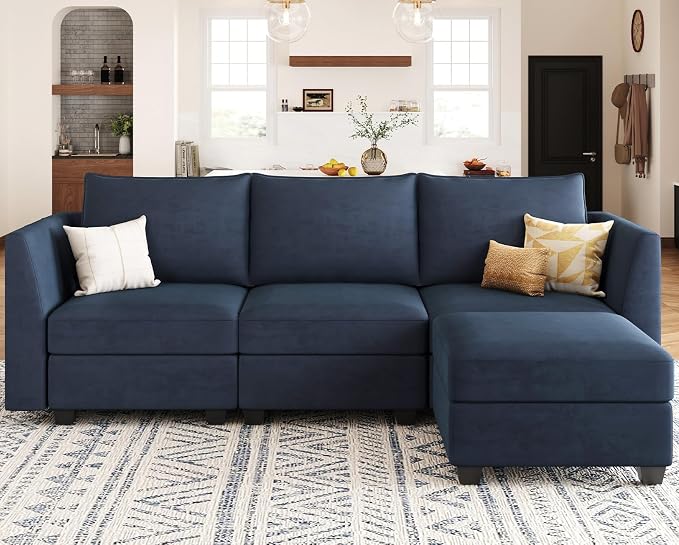 Belffin Convertible Sectional Sofa - Image 3