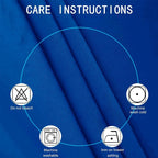 Royal Blue Thermal Blackout Curtains/42 x 72 Inch/Set of 2 Panels Room - Image 4