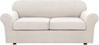 H.VERSAILTEX 3 Piece Stretch Sofa Covers by HVERSAILTEX