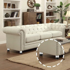 Set of 4 Stainless Steel Furniture Legs 2 Inch, Adjustable Round Cabinet Legs - Image 7