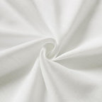 Off White Cafe Curtains 54 Inch Length Set 2 Panel Back Tab Pocket Semi Sheer - Image 6