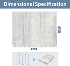 Washable Rugs 8x10 Area Rugs for Living Room, Dining Room, Nursery | Ultra Soft - Image 2