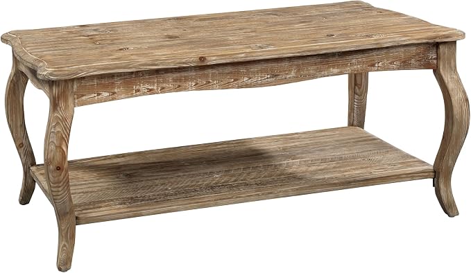 Alaterre Furniture Austerity 42-Inch Rustic Coffee Table - Image 8