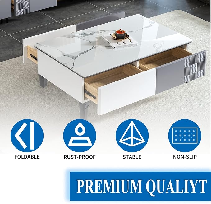 4Pcs Folding Table Furniture Legs 5.5 Inch, Heavy Duty Metal Hairpin Table Legs - Image 5