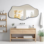 Large Irregular Mirror, Modern Organic Shaped Mirrors - Image 3