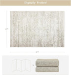 Small Washable Rugs 4x6 Area Rugs - Image 2