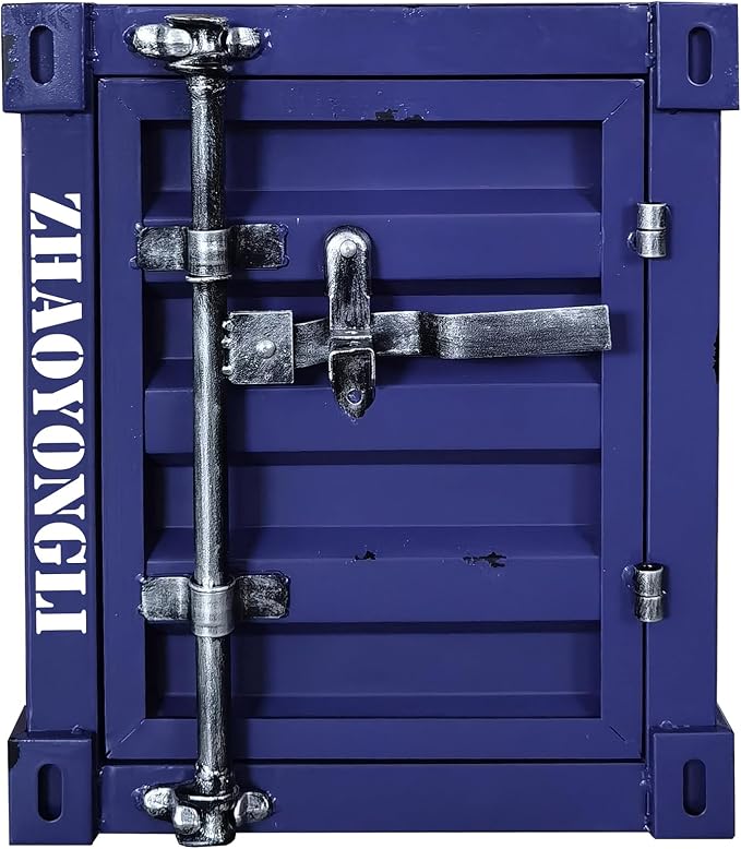 ZHAOYONGLI-End Tables Industrial Nightstand Table, Old by ZHAOYONGLI-EndTables
