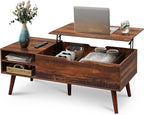 WLIVE Coffee Table, 47“ Lift Top Coffee Tables by WLIVE