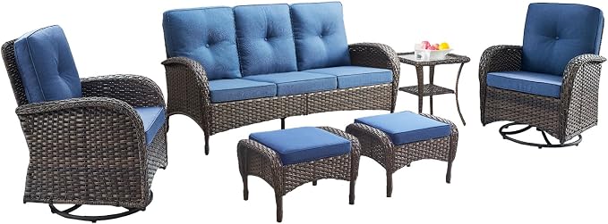 Belord 6 Piece Patio Conversation Sets - Image 3