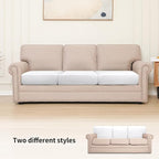 Easy-Going Stretch 3 Pieces Couch Cushion Cover - Image 2