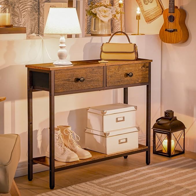 HOOBRO 29.5" Narrow Console Table - Image 6
