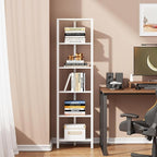 TUTOTAK 6-Tier Corner Bookshelf, Corner Shelf by ChoosetutotakFurnitureBuildYourCozyHome