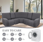 100% Waterproof Sectional Recliner Couch Covers - Image 8