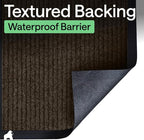 GORILLA GRIP Waterproof Traffic Guard Door Mat, Indoor and Outdoor Heavy Duty - Image 6