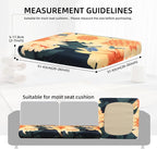 8PCS Patio Cushion Covers.Patio Furniture Couch SeatSlipcovers | Washable - Image 2
