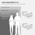 Bedsure Soft Twin Blanket for Bed Decor Gifts Burnt Orange 60"x80" | Birthday - Image 6