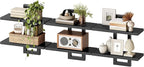 HOOBRO Floating Shelves, 15 Inch Wall Shelf Set of 3, Wall Mounted Storage - Image 7