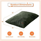 MAXYOYO 3 in 1 Kids Bean Bag Chair Couch, Convertible Chair Folds from Bean Bag - Image 2