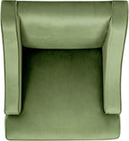 HomePop Velvet Swoop Arm Living-Room-Chairs - Image 7