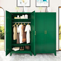 71 "Metal Armoire Wardrobe Closet, Steel Clothing Storage Cabinet by erosoei