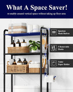 Kitsure Over Toilet Storage Rack - Image 4